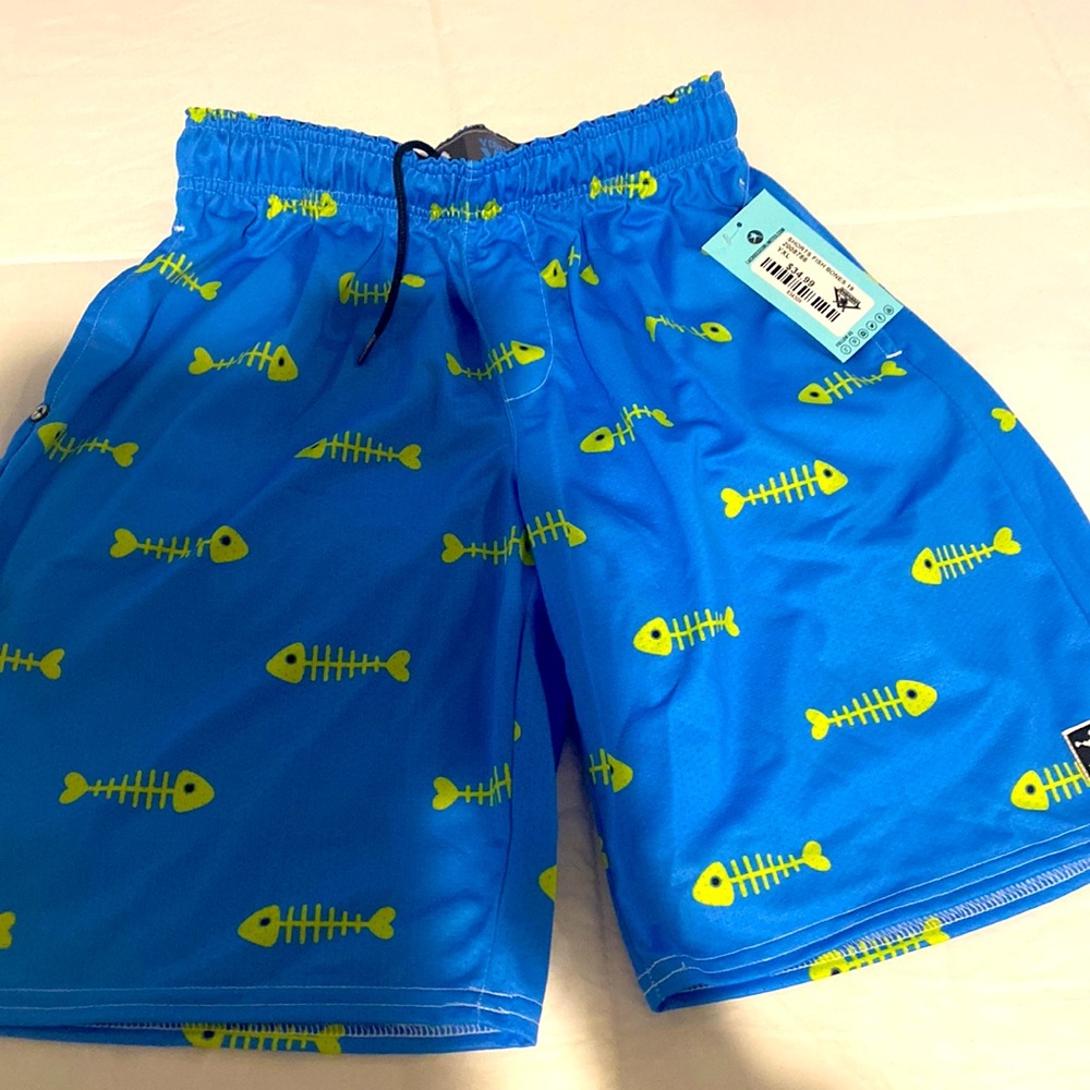 NWT LACROSSE UNLIMITED SHORTS DRAWSTRING YOUTH XL